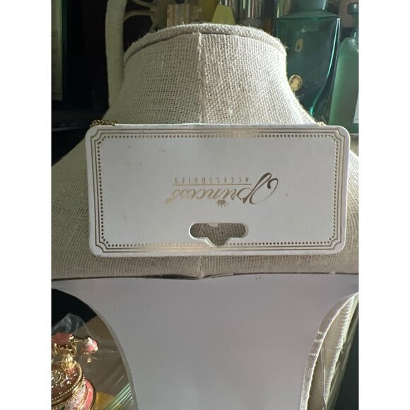 Princess Accessories Grey Cat Eye and Glass Owl Pendant Necklace -- 16" - Picture 4 of 7